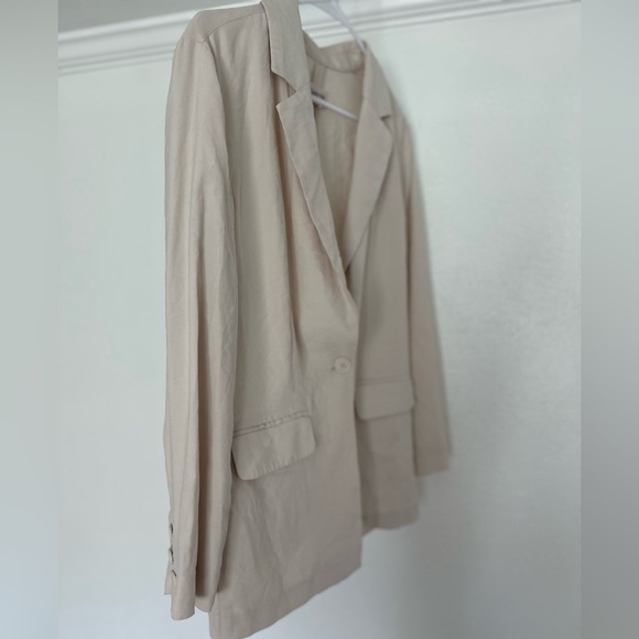 Open Edit Jackets & Blazers - Open Edit women’s blazer light weight rayon size XS